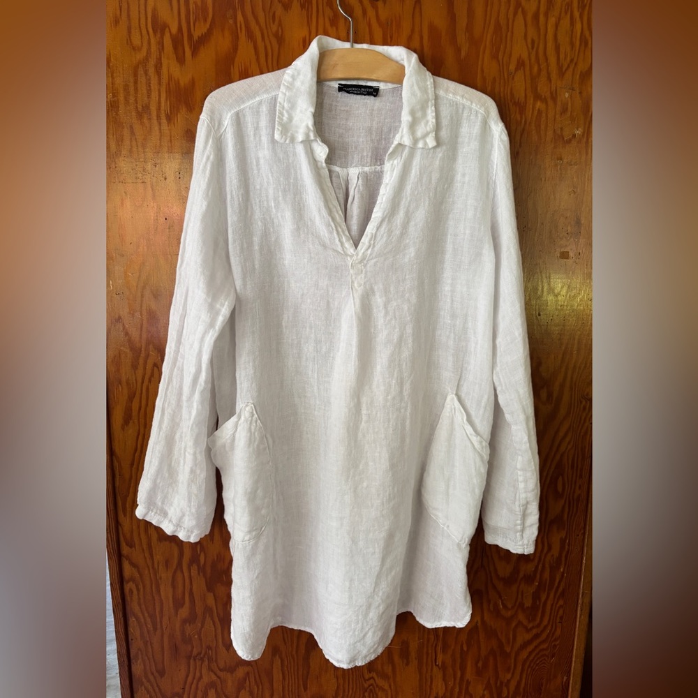White Linen Tunic